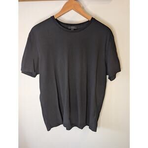 COS Collection of Style Black 100% Cotton Classic Men's Crew Neck Tee Top Large